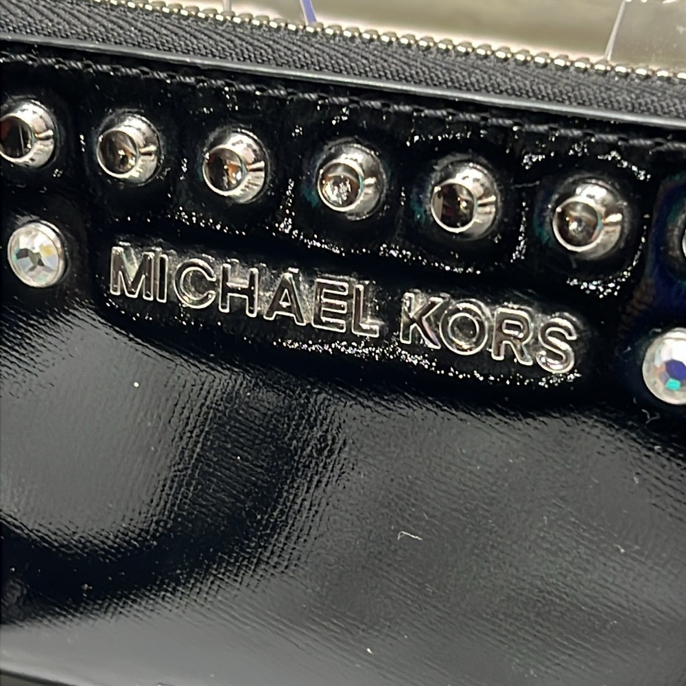Michael Kors Studded Black Wallets for Women in EUC - Picture 3 of 13
